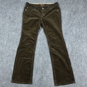 Zana Di ZD Premium Jeans‎ Womems Size 13 Green /BrownRetro Y2k